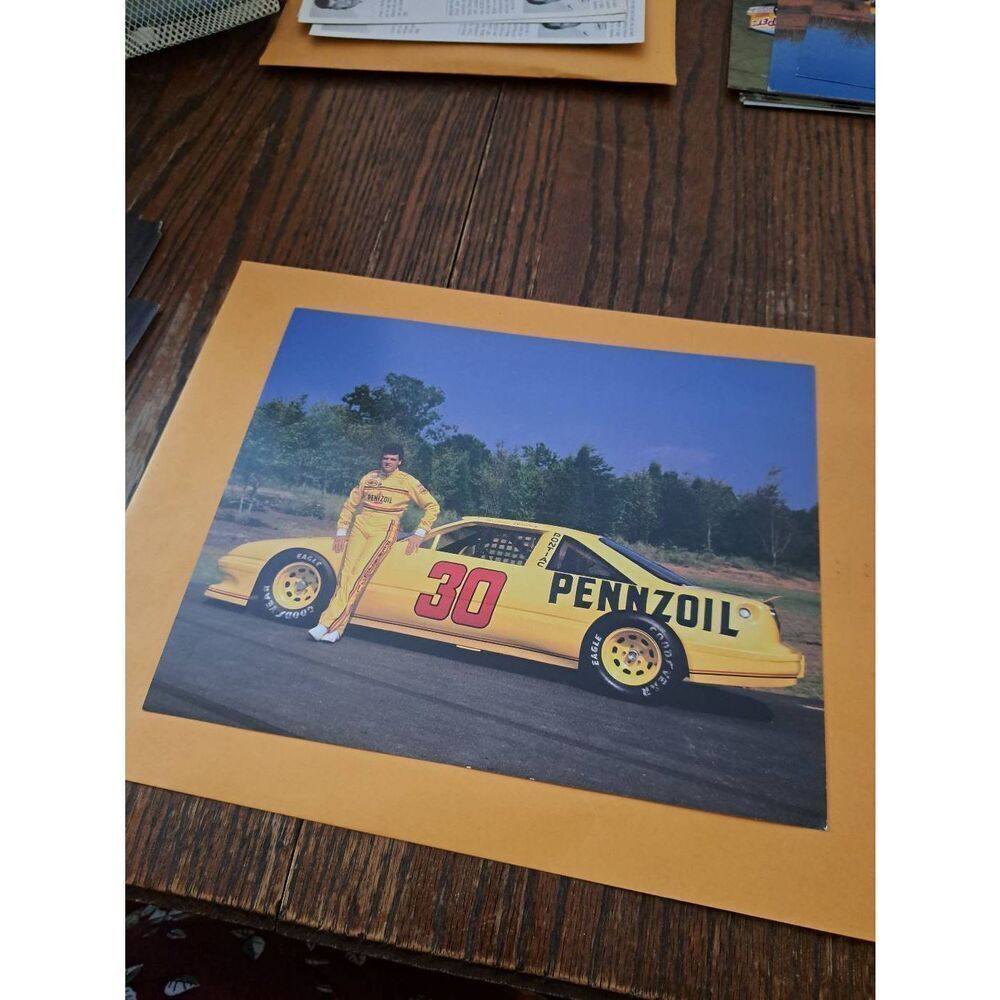 Vintage Michael Waltrip Pennzoil 30 Driver Card Bahari Racing NASCAR Winston Cup